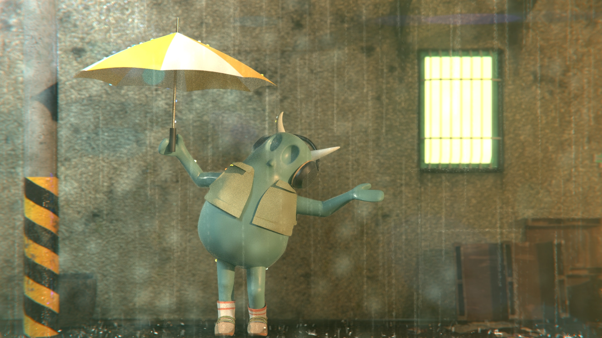 《Rain》雨景場景氛圍視覺特效